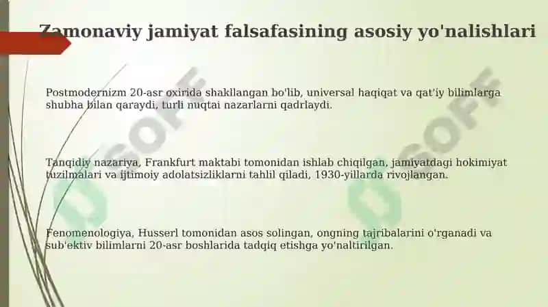Zamonaviy jamiyat falsafasi 3