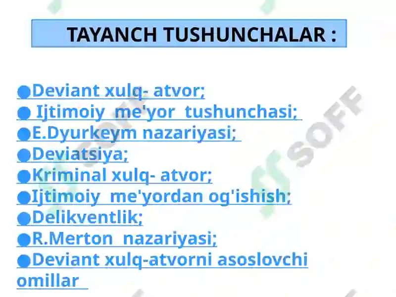 FAN:XULQIOG'ISHGANBOLALARPSIXOLOGIYASI 3