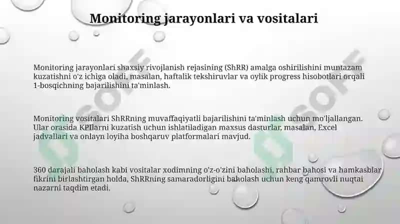 Monitoring jarayonlari 3