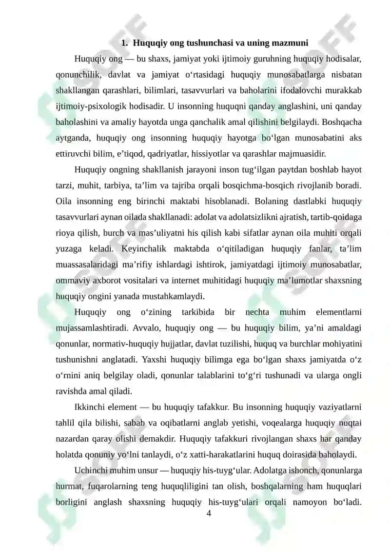 Huquqiy ong va huquqiy madaniyat 3