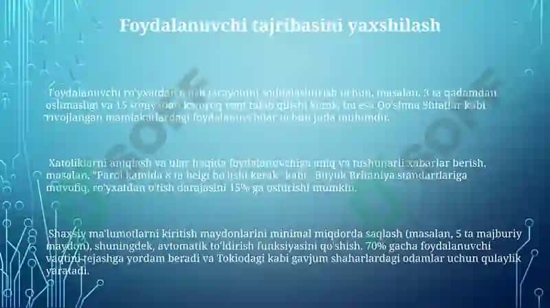 Zamonaviy Ro'yxatdan O'tish Tendentsiyalari va Kelajagi 3
