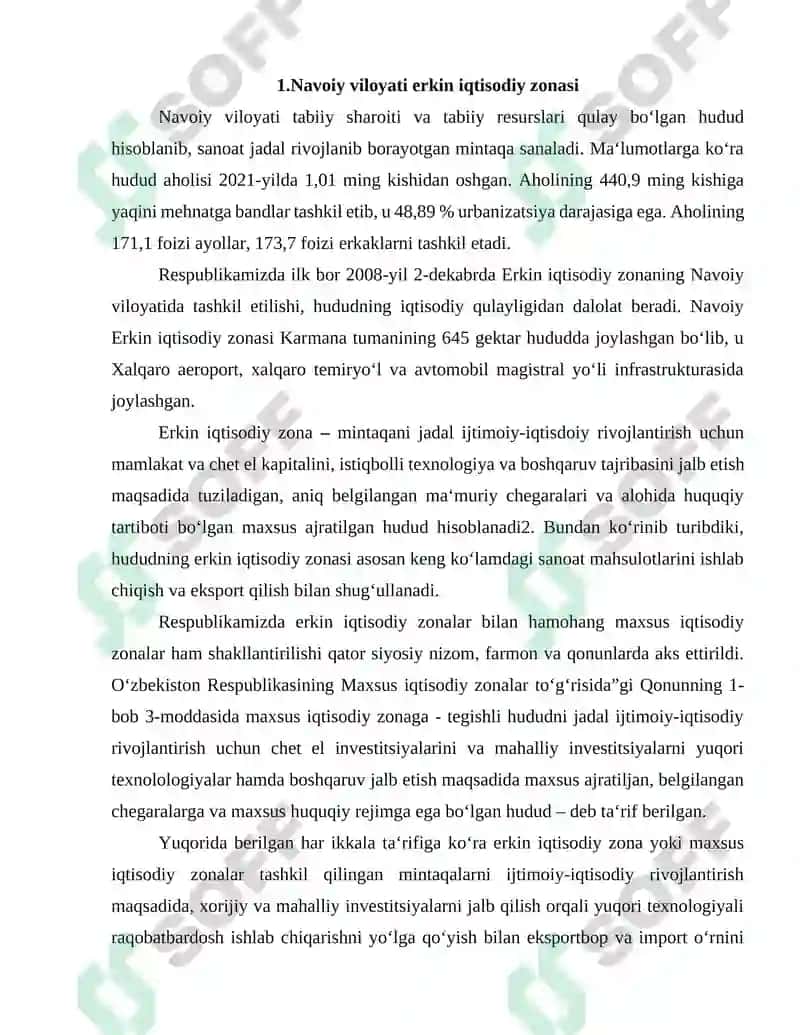 Navoiy viloyati erkin iqtisodiy zonasi 3