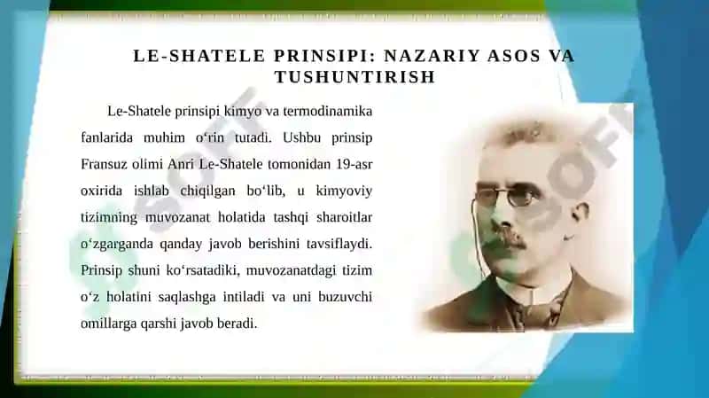 Le-Shatele prinsipi 3