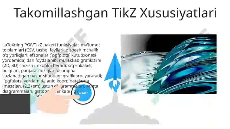 LaTex dasturining grafik imkoniyatlari 3