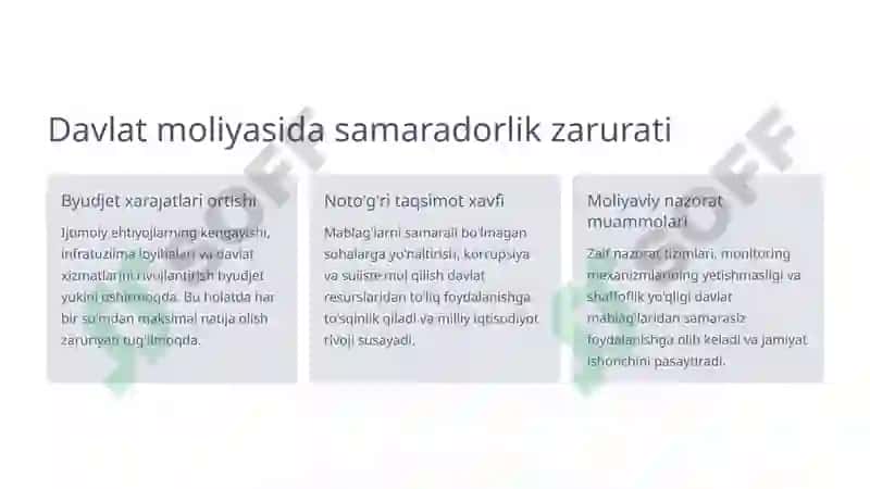 Byudjet Jarayonini Optimallashtirishning Zamonaviy Yondashuvlari 3