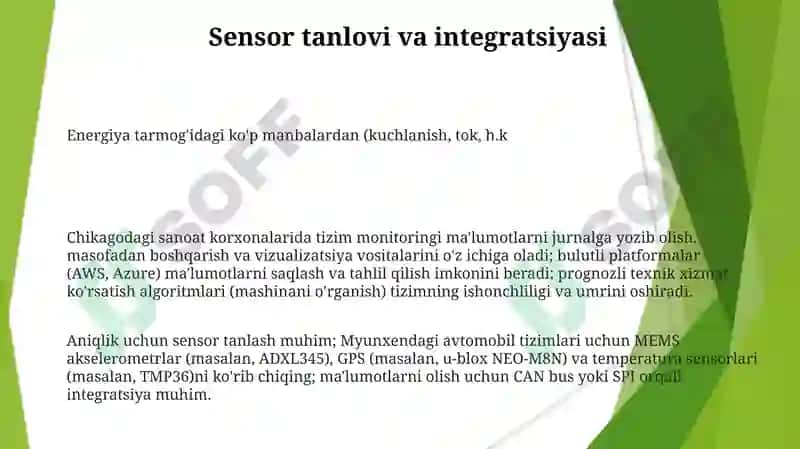 Tizim diagnostikasi va monitoringni loyihalash 3