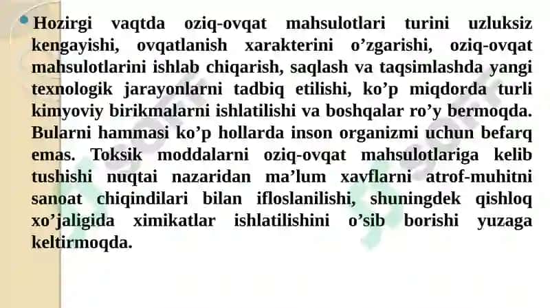 Oziq-ovqat bo‘yoqlarini ishlatishga ruxsat etilgan oziq-ovqat mahsulotlari ro‘yxati. 3