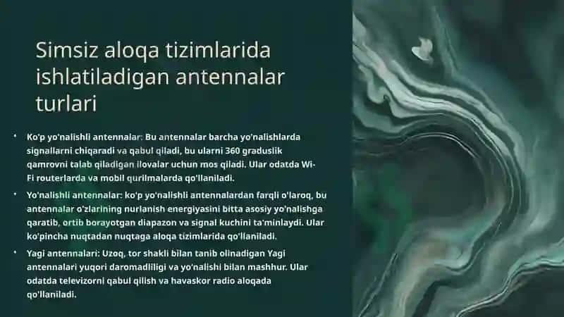 Simsiz aloqa tizimlari 3