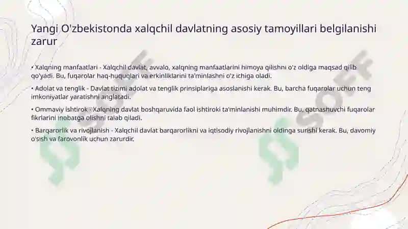 Yangi O'zbekistonda Xalqchil va Insonparvar Davlat Qurishning Ijtimoiy-Siyosiy Ahamiyati 3