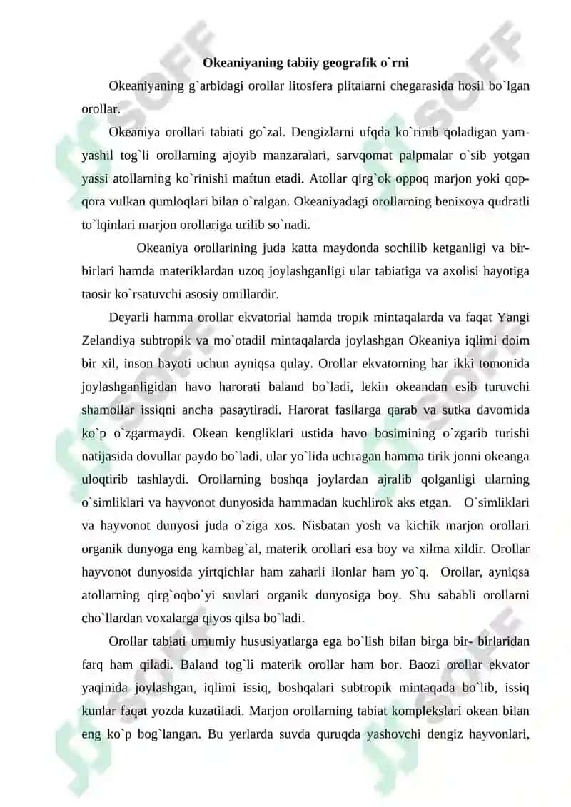 Okeaniyaning Tabiiy Geografik Tasnifi 3