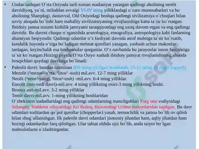 Markaziy Osiyo va Islom sivilizatsiyasi 3