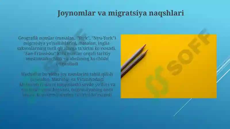 Maktab geografik ta'limida joy nomlarining ahamiyati 3