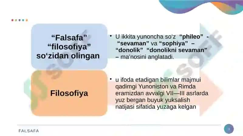 Falsafaning mohiyativajamiyattaraqqiyotidagiroli 3