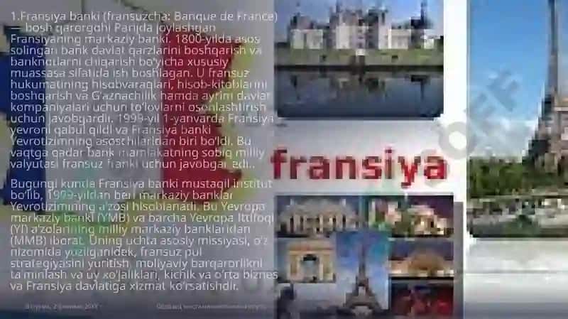 Fransiya bankining tashkil topish tarixi 3