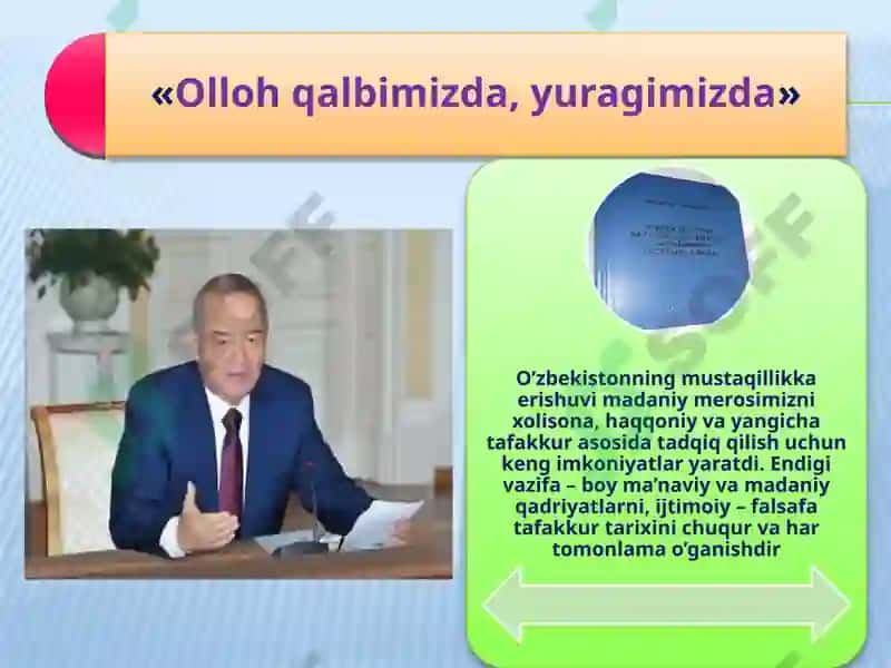 Марказий Осиё фалсафий тафаккурида маънавият ва маърифат масалалари 3