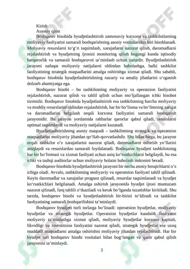 Boshqaruv hisobida byudjetlashtirish 3