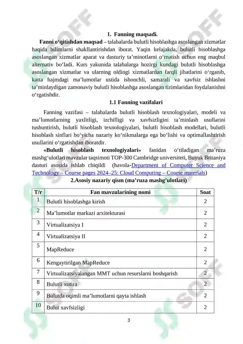 Bulutli Hisoblash Texnologiyalari 3