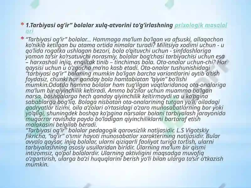 Tarbiyasiog’iro’quvchilarbilanishlash 3