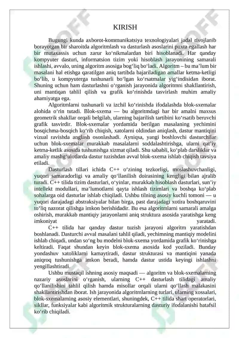 Algoritm va blok-sxemalar 3