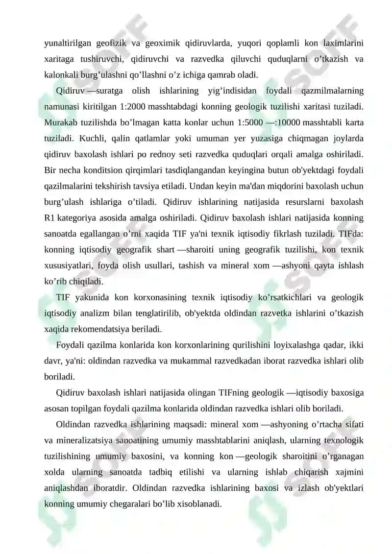Foydali qazilma konlari zaxiralarining kategoriyalari va ularning mohiyati 3