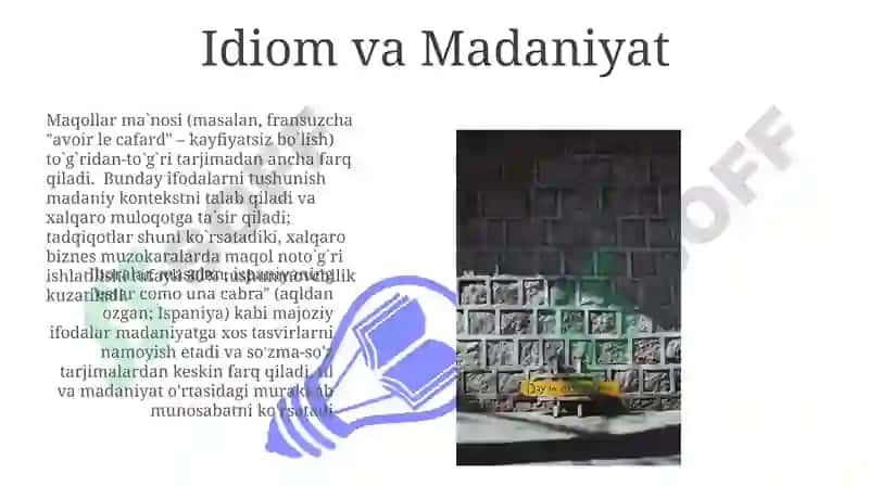 Idioms Kelib Chiqishi va Evolyutsiyasi 3