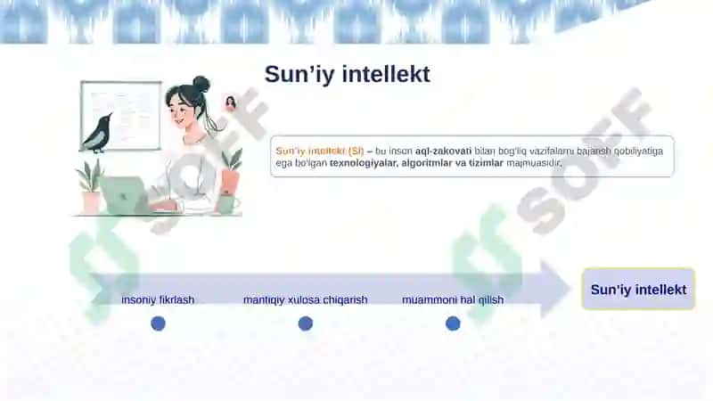 Sun’iyintellekt va raqamli dasturiy vositalar 3