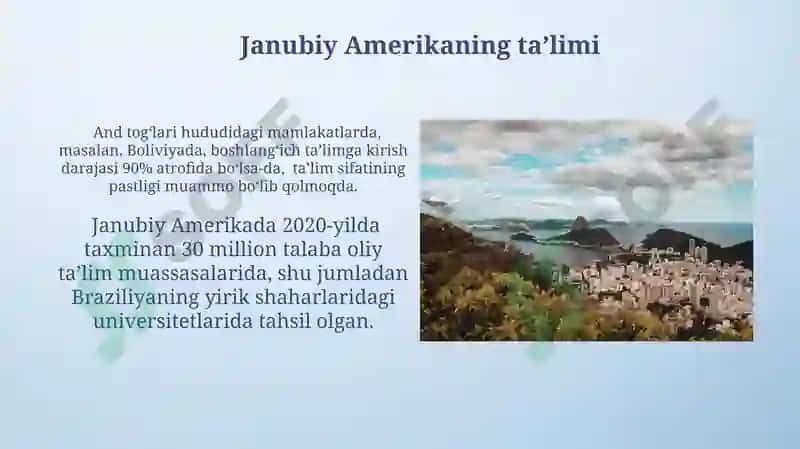 Janubiy Amerika 3