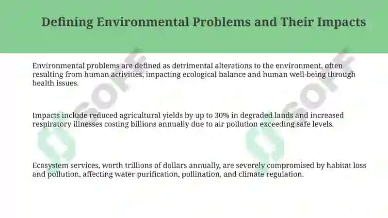 Environmental problems 3