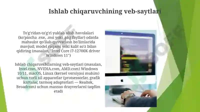 Internet orqali drayverlar qanday oʻrnatiladi 3