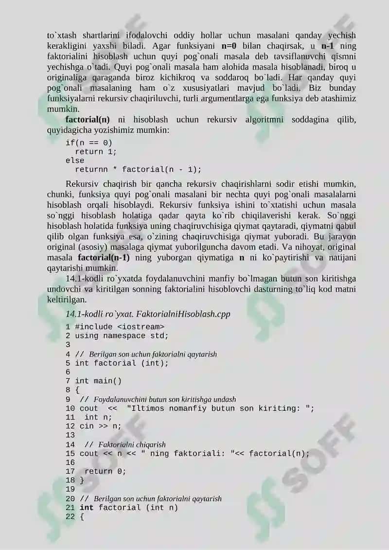 REKURSIV FUNKSIYALAR, TO‘G‘RIDAN-TO‘G‘RI VA QIYOSIY REKURSIYA. 3
