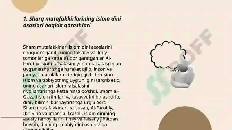 Sharq mutafakkirlarining islom dinning inson kamolotiga ta'siri haqidagi g’oyalari 3
