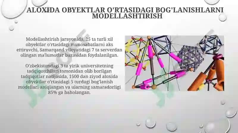 Aloxida ob’ektlar va majmualar qurilishini to‘rsimon grafiklari 3