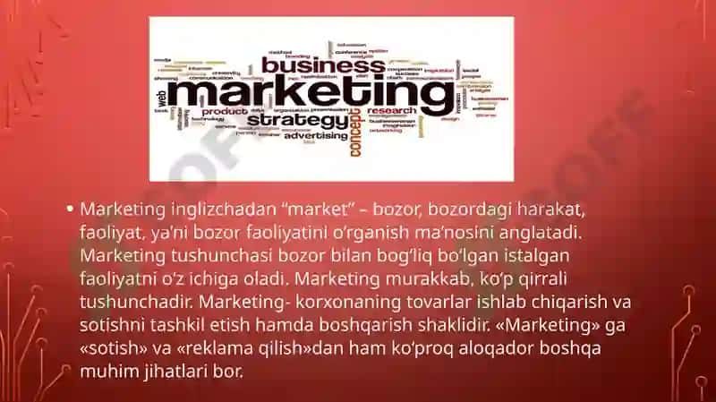 Marketing 3