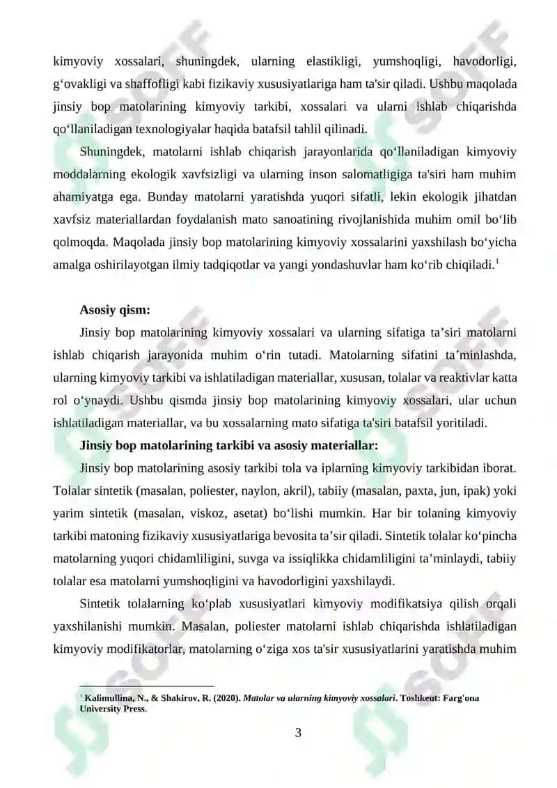 JINSIY BOP MATOLARNING KIMYOVIY XOSSALARI 3