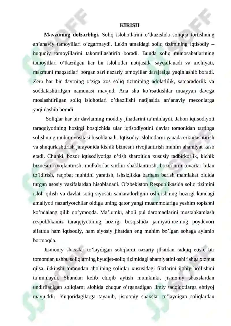 Jismoniy Shaxslardan Olinadigan Mol-Mulk Soligi va Uning Ahamiyati 3