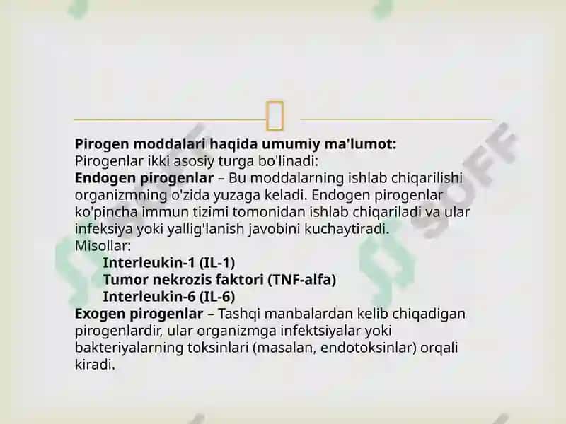 PIROGEN MODDALAR TERMOLEGULYATSIYA JARAYONIDAGI AHAMIYATI 3