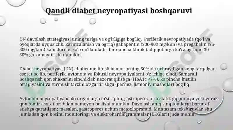 Diabetik neyropatiya 3