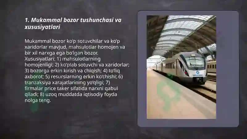 Mukammal bozorda raqobat va monopoliya 3