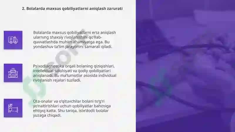 Maxsus Qobiliyatlar Psixodiagnostikasi 3