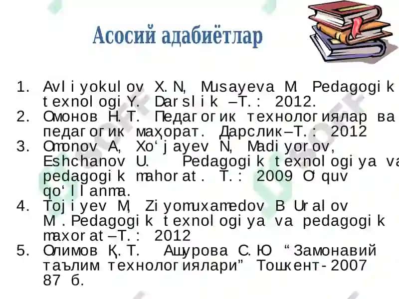 Ўқитувчининг компьютер технологиялари асосидаги фаолияти 3
