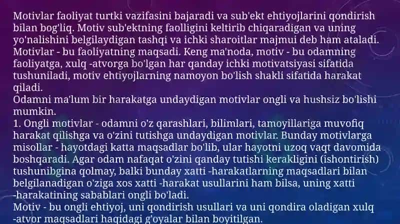 "Kasbiypsixologiya" fanidan tayyorlangan taqdimot loyihasi 3