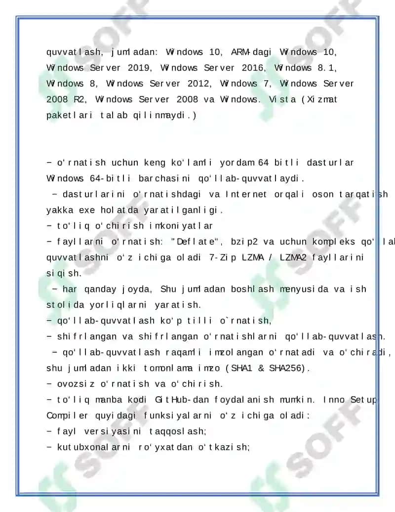 Inno Setup Compiler vositasi yordamida loyihalarni foydalanishga tayyorlash 3