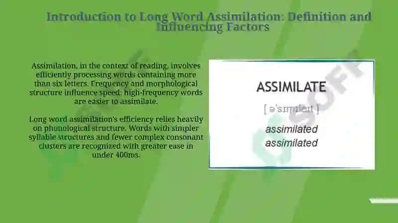 Long Word Assimilation Strategies 3
