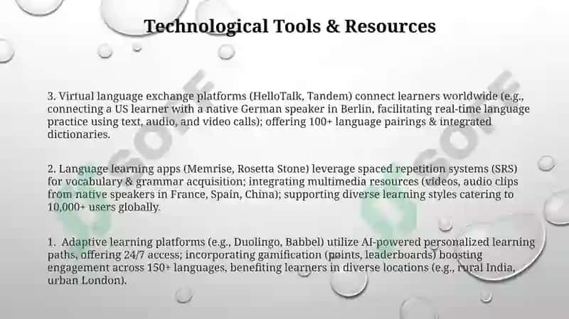 The learner of foreign teaching 3
