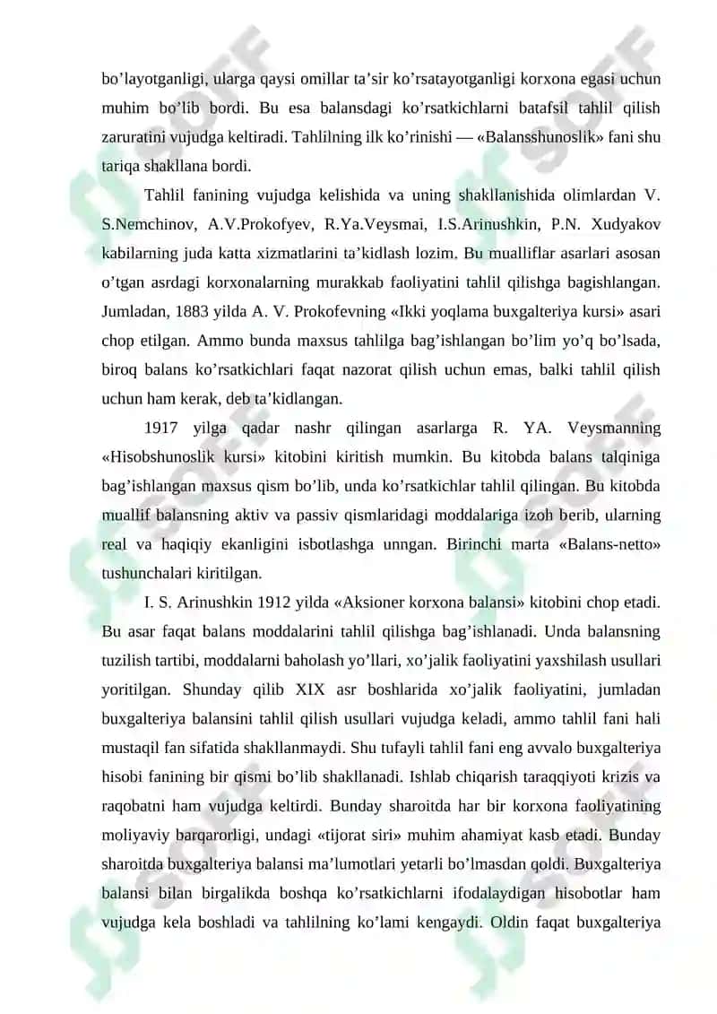 Iqtisodiy tahlilning fаn sifаtidа shаkllаnishi vа rivоjlаnish bоsqichlаri 3