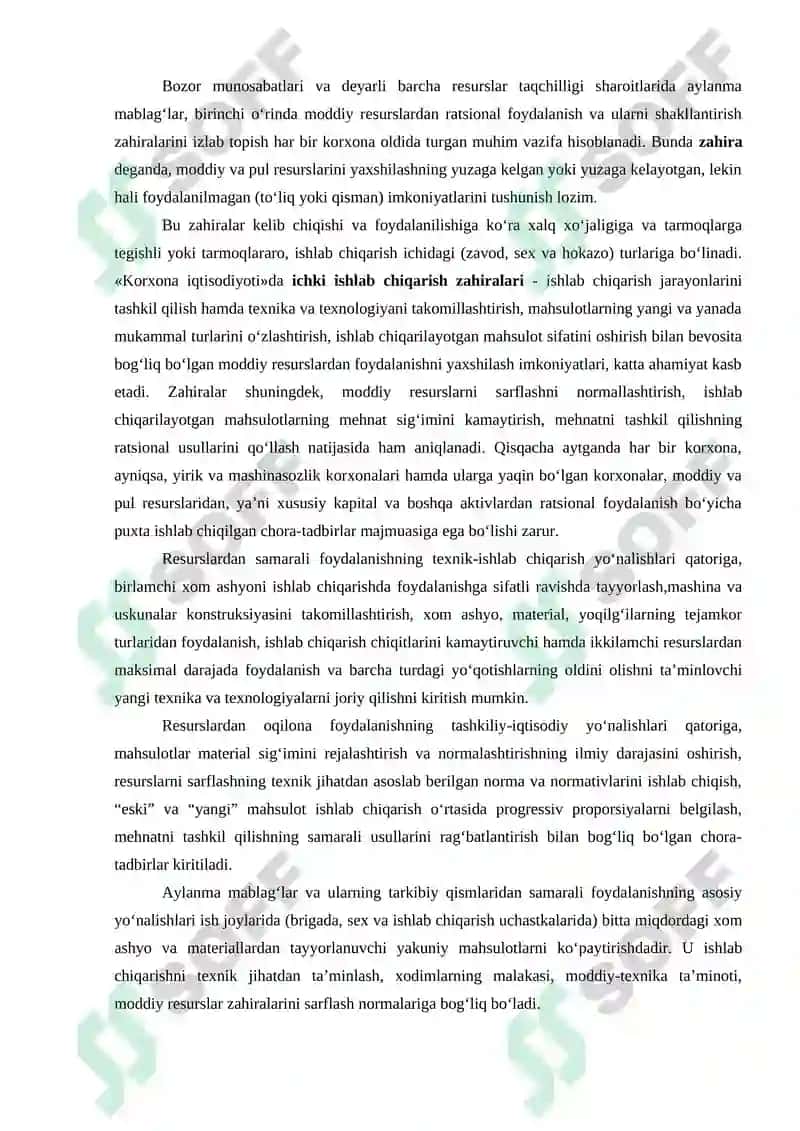 Sanoat ishlab chiqarishining aylanma  fondlari va mablag‘lari 3