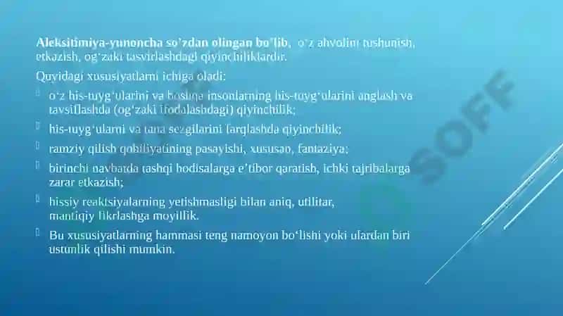 Aleksitimiya 3