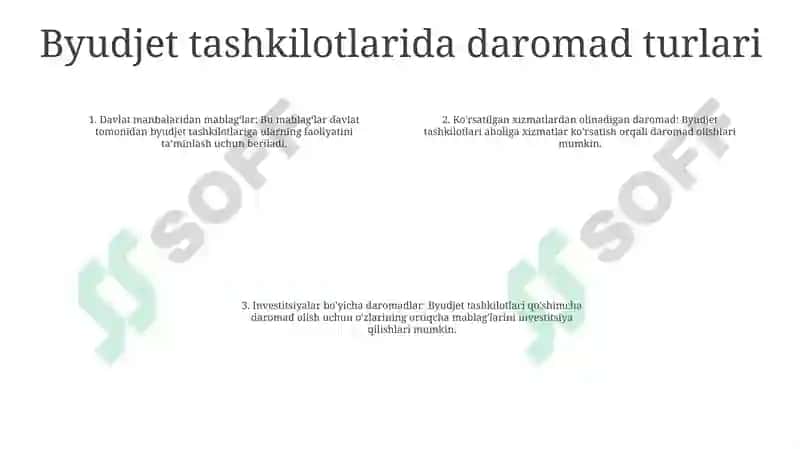 Byudjet Tashkilotlarida Daromadlar Va Xarajatlar O‘Tkazish Tartibi 3