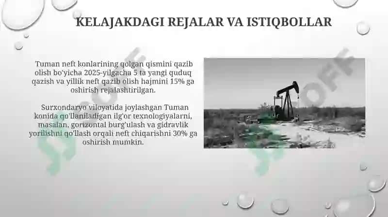 Tuman Neft Konlaridan To'liq Foydalanishni Amalga Oshirish 3
