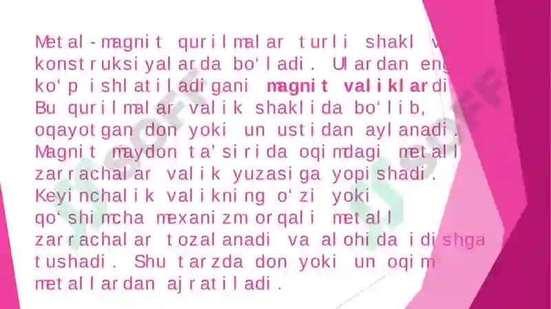 Metal-magnit qurilmalar 3
